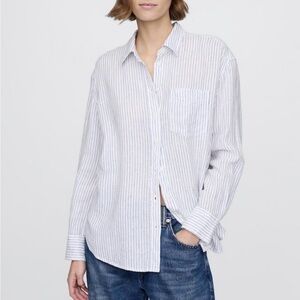 100% Linen Oversized Shirt